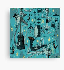 Retro Print Canvas Print