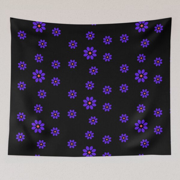 Item preview, Blue tiny flowers pattern with little flowers  designed and sold by Kubala.