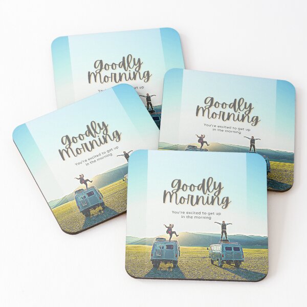 Item preview, Goodly Morning Stickers t Shirts newest 2022 designed and sold by PRECALB OUTFIT.