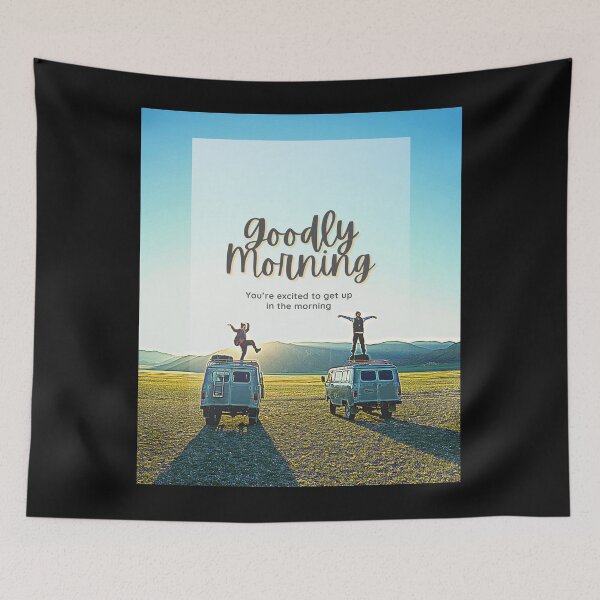 Item preview, Goodly Morning Stickers t Shirts newest 2022 designed and sold by PRECALB OUTFIT.