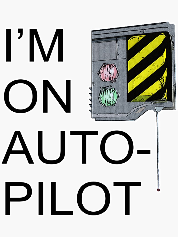 "Im On AutoPilot MechJeb KSP " Sticker for Sale by ShaneFeest Redbubble