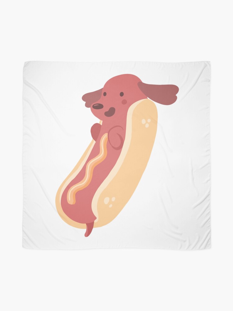 hot dog scarf