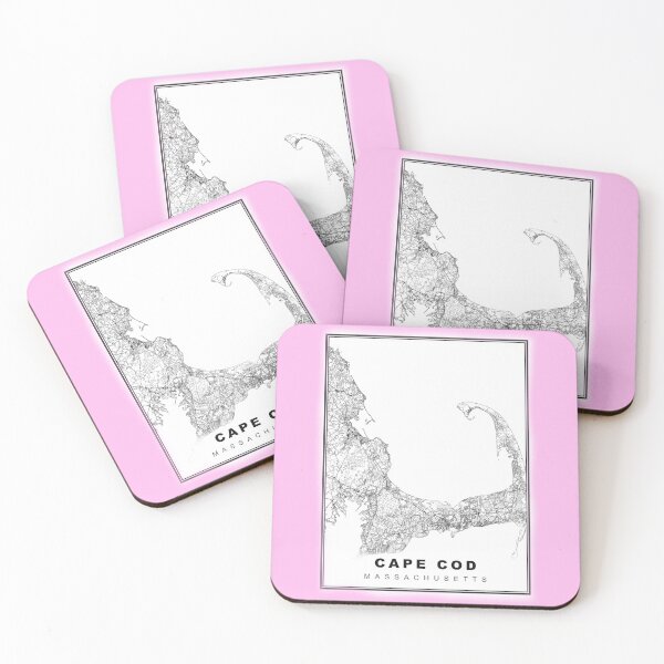 Item preview, Minimalist Cape Cod Map designed and sold by Tamas Das.