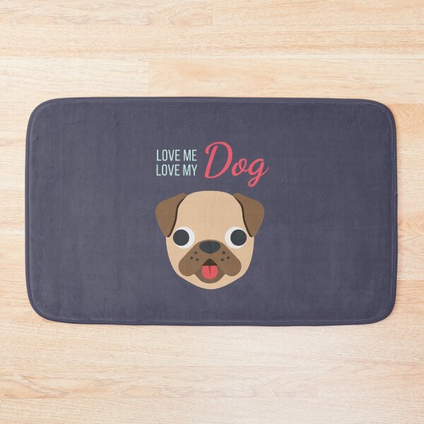 Item preview, Love me Love my Dog - Bulldog - Dog lover, Love, couple, puppy designed and sold by NaNapolitano.