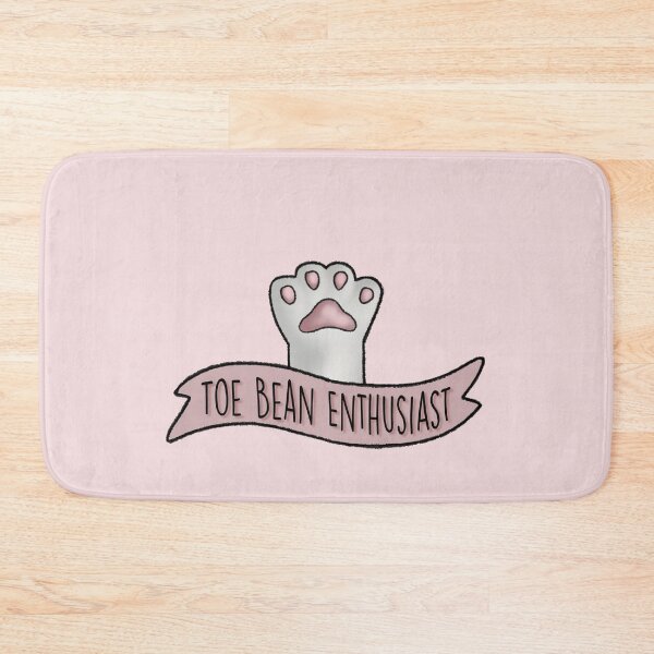 Item preview, Toe Bean Enthusiast White With Pink Pea designed and sold by Zephyr-Studio.