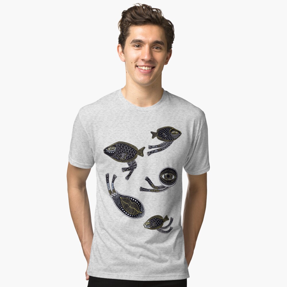 Item preview, Tri-blend T-Shirt designed and sold by nuanz.