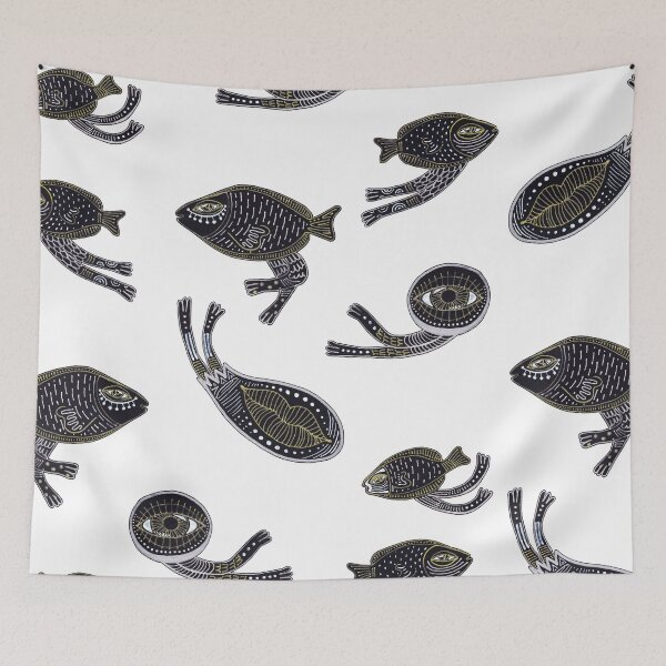 Item preview, underwater surreal creatures designed and sold by nuanz.