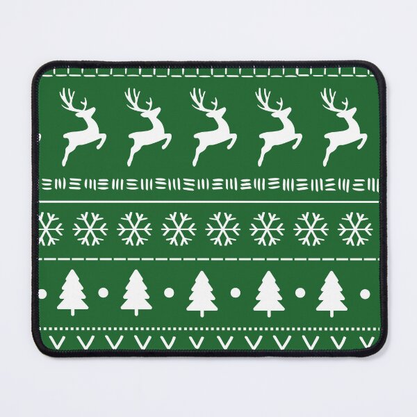 Item preview, Christmas Pattern with deer and snowflakes designed and sold by trendingatees.
