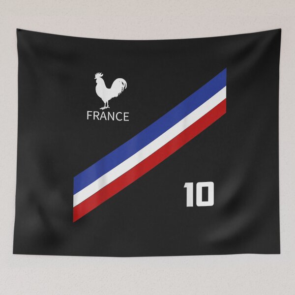 Item preview, France Jersey Number Ten Soccer French Futbol Club T-Shirt designed and sold by Bobby-Bancel.