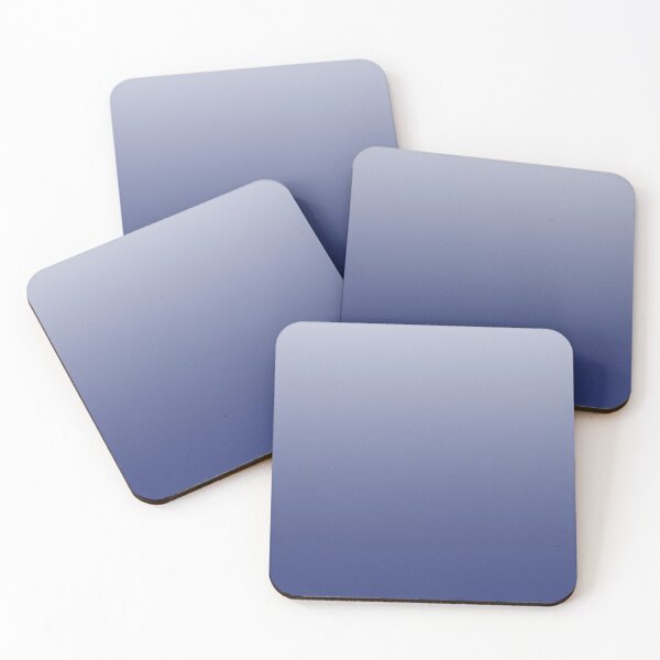Item preview, Dusty Mazarine Blue ombre designed and sold by coverinlove.