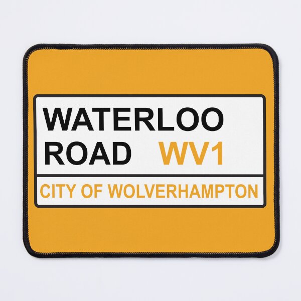Item preview, Wolverhampton Football Team Waterloo Road Street Sign designed and sold by DelfDesign.