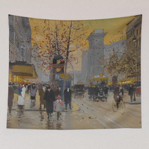 Item preview, Porte Saint-Denis, Paris by Edouard-Léon Cortès designed and sold by RickE.