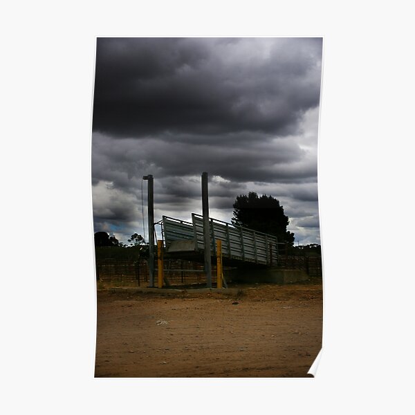Simply Australian Cattle Yard Poster