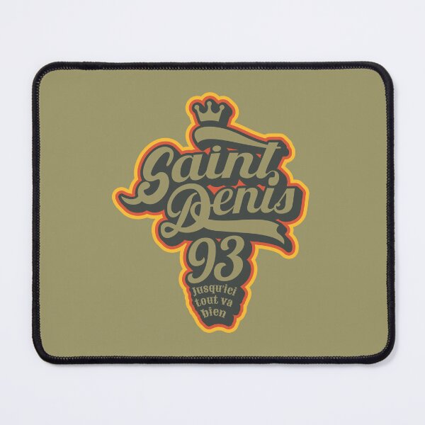 Item preview, Paris Saint-Denis ,Paris Saint-Denis lettering, Paris Saint-Denis Africa designed and sold by Boogosh.