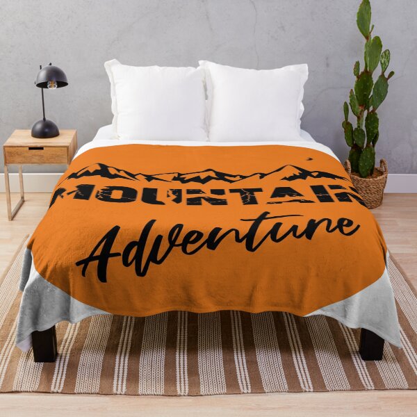 Item preview, Orange Mountains Adventure Triangle designed and sold by TimTim-Design.