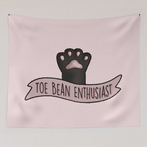 Item preview, Toe Bean Enthusiast Black With Pink Pea Toes designed and sold by Zephyr-Studio.
