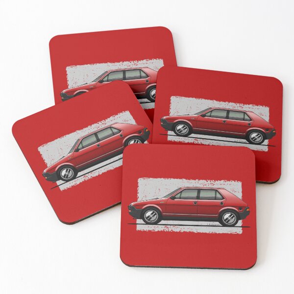Item preview, My transparent Italian classic car drawing designed and sold by designjaag.