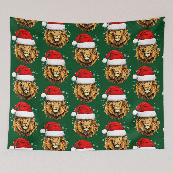 Item preview, Christmas Lion Santa Clause Xmas Navidad African Animals19 designed and sold by PrincessNana1.