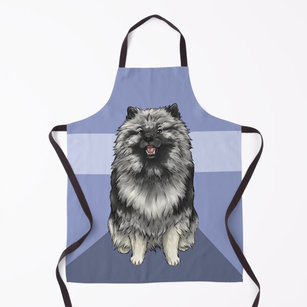 Item preview, Keeshond | Purple Background | Cute Dog Art designed and sold by shirinsart.