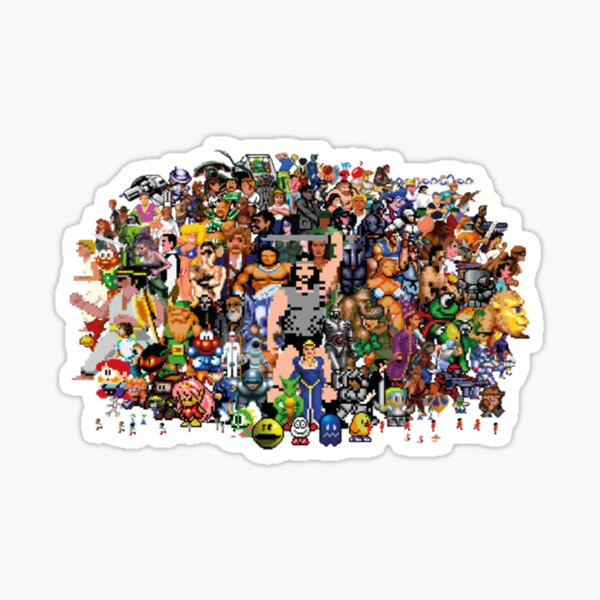 Item preview, Amiga Game Characters   designed and sold by olipoppart.