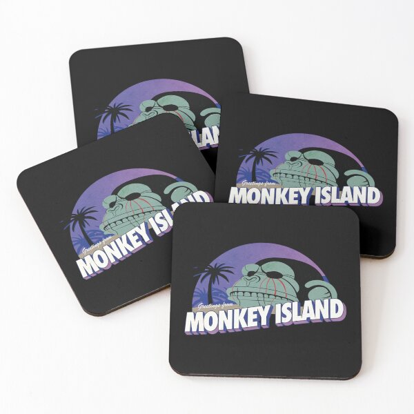 Item preview, GREETINGS FROM MONKEY ISLAND   designed and sold by olipoppart.