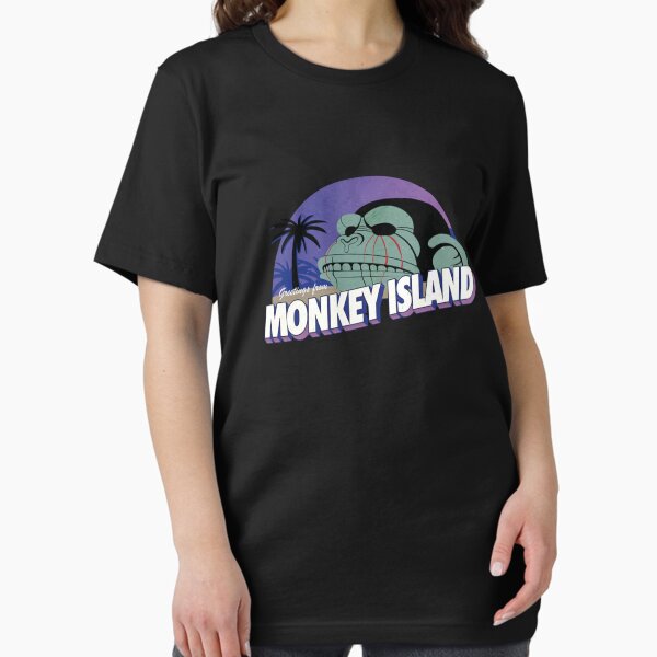 Item preview, GREETINGS FROM MONKEY ISLAND   designed and sold by olipoppart.