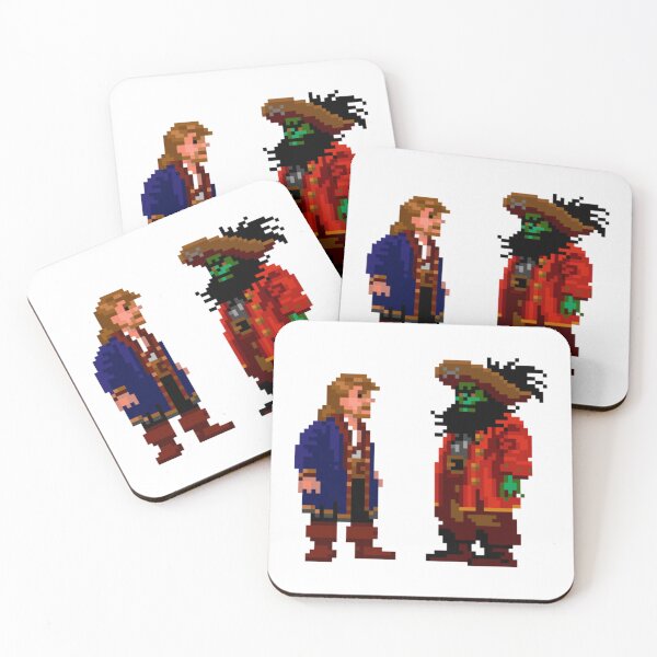 Item preview, Guybrush  LeChuck (Monkey Island 2)   designed and sold by olipoppart.
