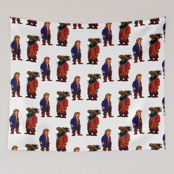Item preview, Guybrush  LeChuck (Monkey Island 2)   designed and sold by olipoppart.