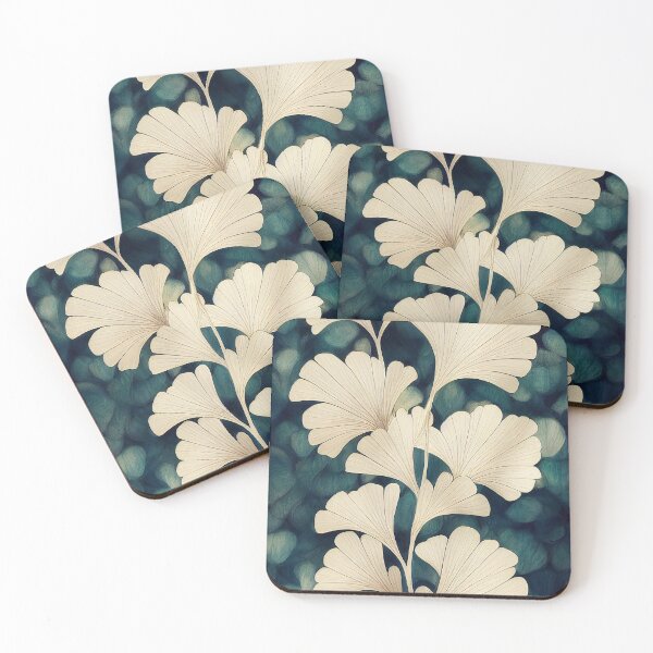 Item preview, Ginkgo biloba delicate pattern designed and sold by AppleElf.