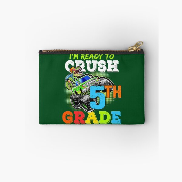 Item preview, Im Ready To Crush 5th Grade Dinosaur Back To School Boys Kid  designed and sold by PrincessNana1.