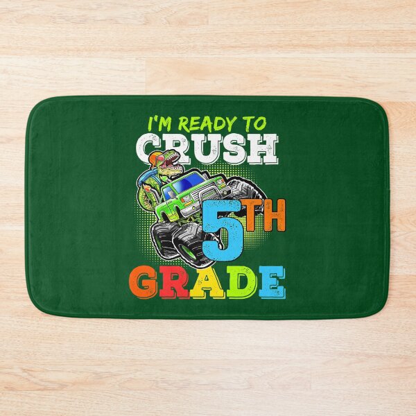 Item preview, Im Ready To Crush 5th Grade Dinosaur Back To School Boys Kid  designed and sold by PrincessNana1.