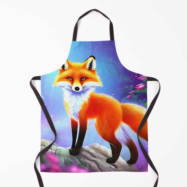 Item preview, Cute red fox designed and sold by The Love Quill.