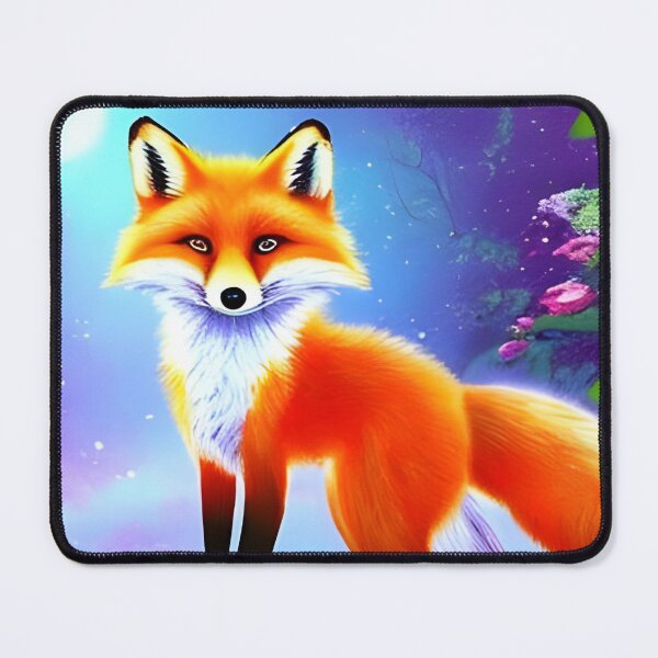 Item preview, Cute red fox designed and sold by The Love Quill.