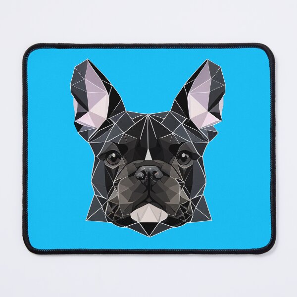 Item preview,  French Bulldog Geometric Portrait - Black designed and sold by Bondoboxy.