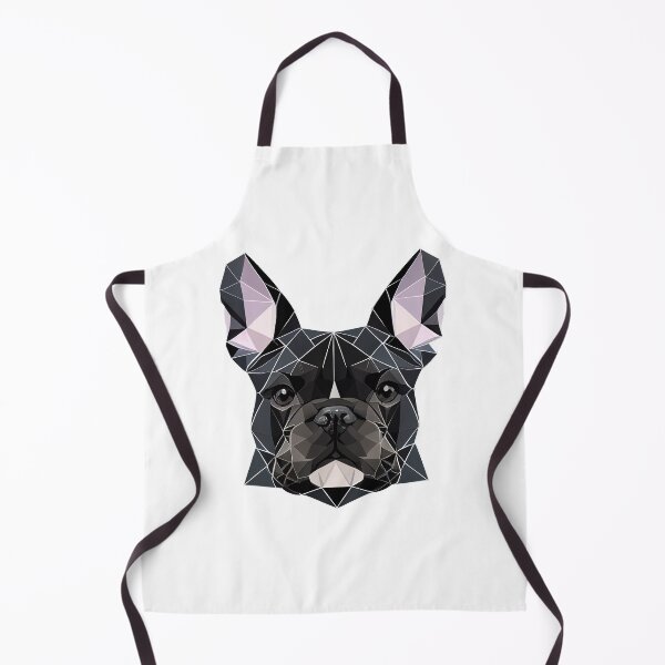 Item preview, French Bulldog Geometric Portrait - Black designed and sold by Bondoboxy.