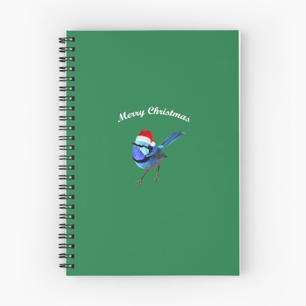 Item preview, Merry Christmas Splendid Fairy-wren male 3 designed and sold by quentinjlang.