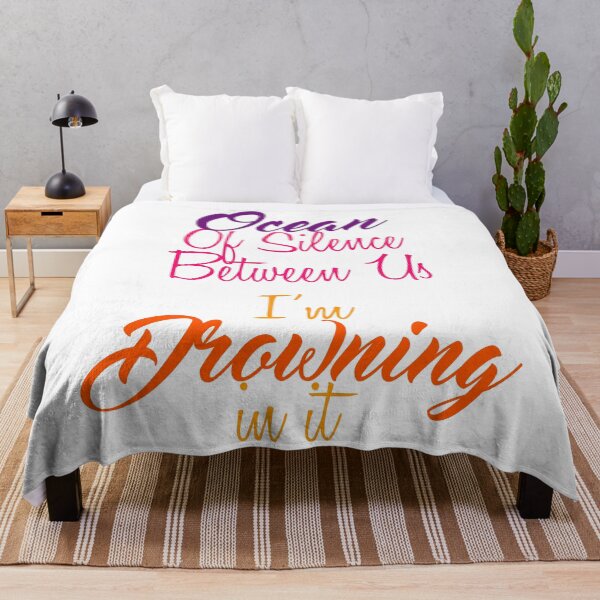 Item preview, Ocean Of Silence Between Us, I'm Drowning in it designed and sold by Amazigh-i7orran.