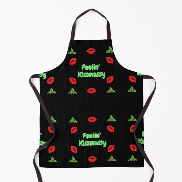 Item preview, Feelin' Kissmassy - Red Lips and Mistletoe designed and sold by Artography Designs.