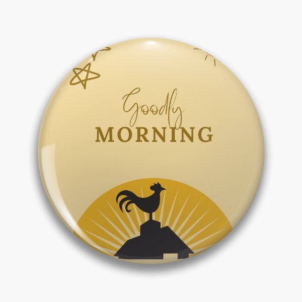 Item preview,  Goodly Morning Stickers t Shirts newest 2022 designed and sold by PRECALB OUTFIT.