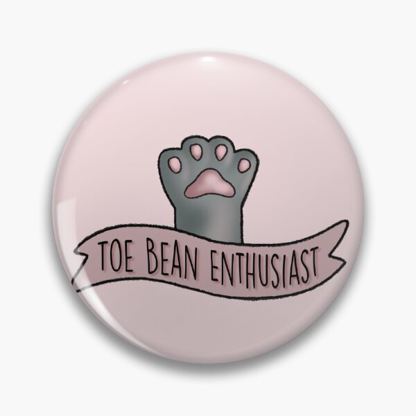Item preview, Toe Bean Enthusiast Gray With Pink Pea Toes designed and sold by Zephyr-Studio.