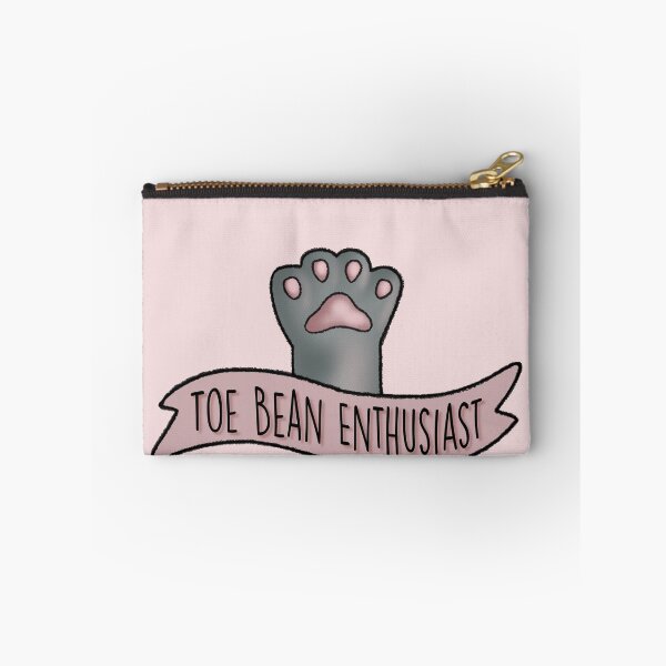 Item preview, Toe Bean Enthusiast Gray With Pink Pea Toes designed and sold by Zephyr-Studio.