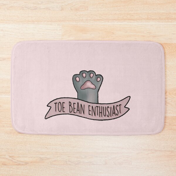 Item preview, Toe Bean Enthusiast Gray With Pink Pea Toes designed and sold by Zephyr-Studio.
