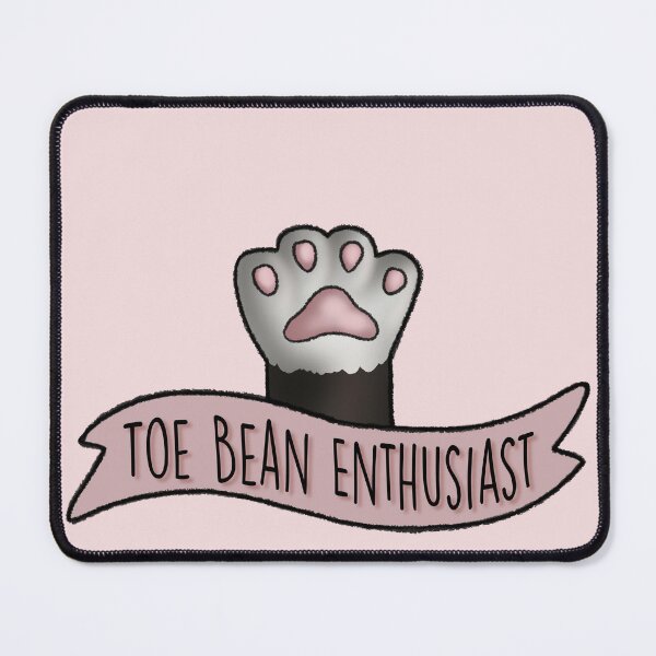 Item preview, Toe Bean Enthusiast Black And White With Pink Pea Toes designed and sold by Zephyr-Studio.