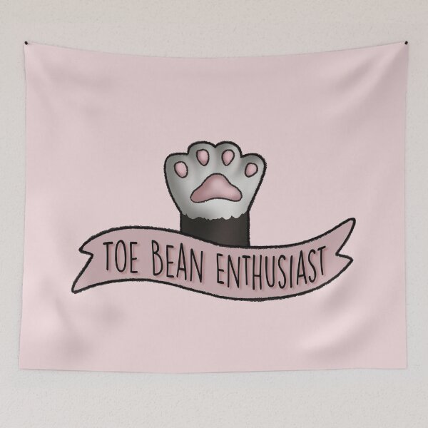 Item preview, Toe Bean Enthusiast Black And White With Pink Pea Toes designed and sold by Zephyr-Studio.