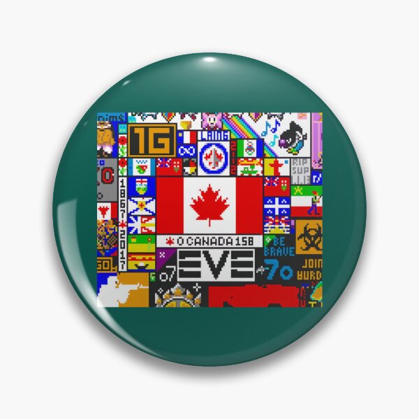 Item preview, R Place Canada Flag    designed and sold by ColorGirlz.