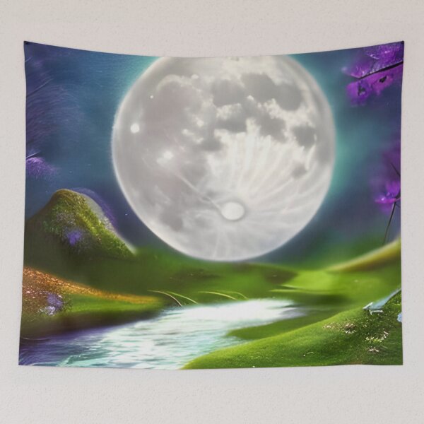 Item preview, Moonlight Nature Art designed and sold by The Love Quill.
