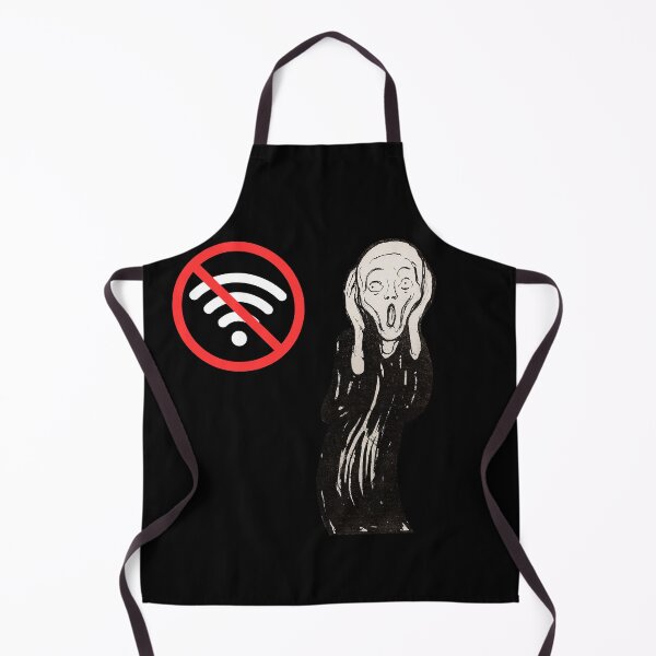 Item preview, the scream no wifi - funny designed and sold by R2Dsign.