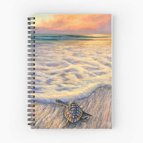 Item preview, On My Way Baby Sea Turtle designed and sold by SunscapesArt.