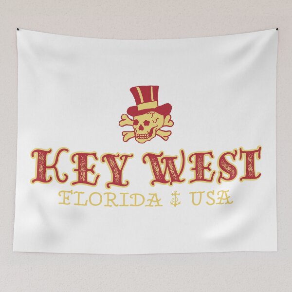 Item preview, Key West Pirate Skull designed and sold by Futurebeachbum.