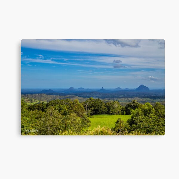 Glasshouse Mountains Canvas Print